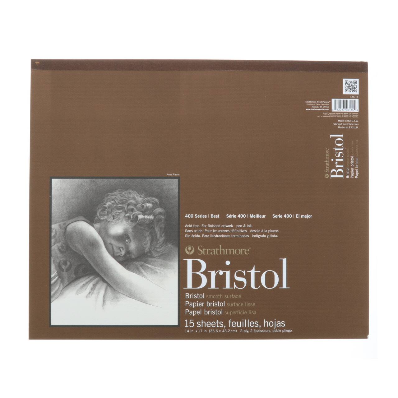Strathmore® 400 Series Bristol Smooth Paper Pad